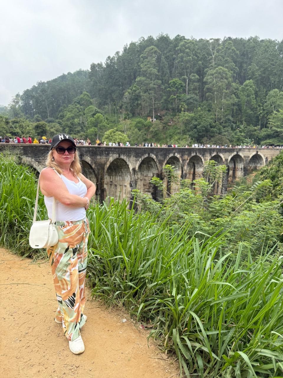 Woman portrait at the Nine Arches Bridge